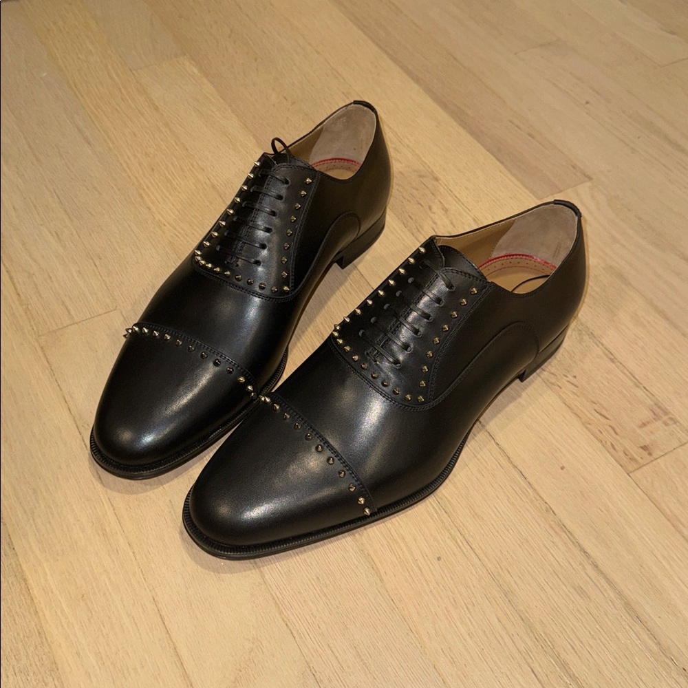 Studded Men's Dress Oxford CLOOCLOO LOUBOUTIN WEDDING SHOES 44.5 11